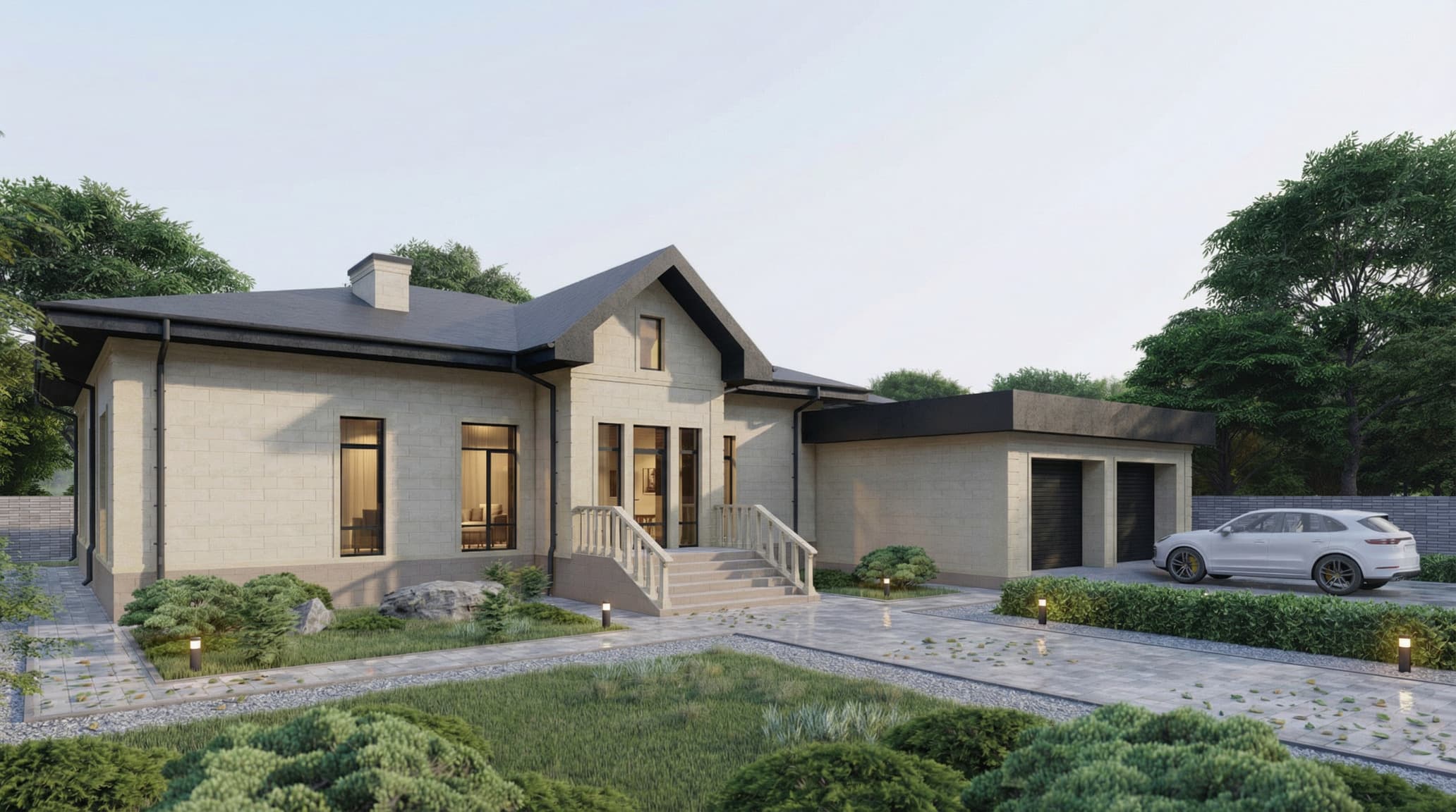 Дом Дагестанский камень