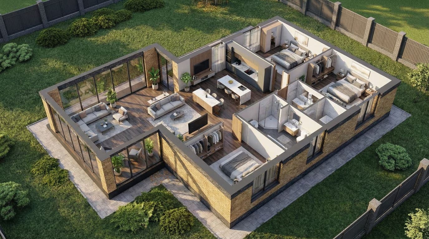 Планировка дома: как не потерять метры и сделать удобно