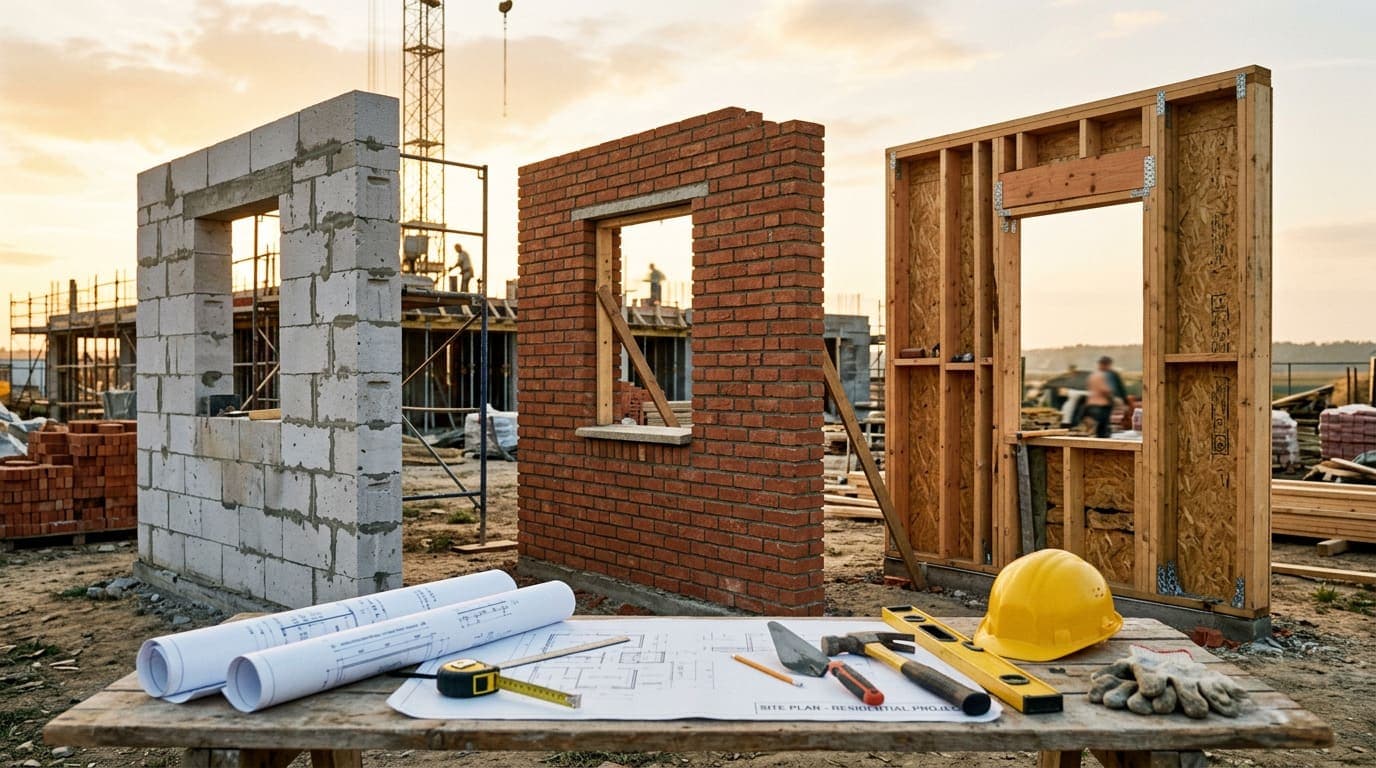 Из чего строить дом: сравнение материалов глазами архитектора