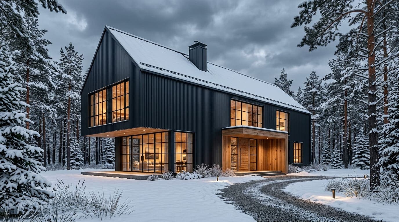 Барнхаус: что это за стиль дома и как его проектируют